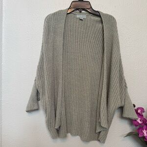 Barefoot Dreams Women's Batwing Shrug Cardigan in Light Green
